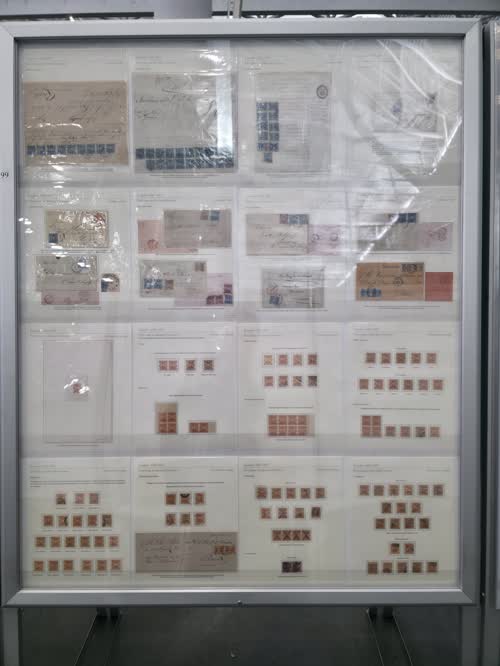 Ecuador 1881-1885 First Issue on Decimal Currency — frame 4199, exhibited by Francisco Cucalon