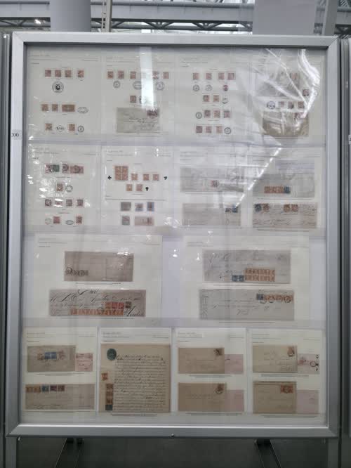 Ecuador 1881-1885 First Issue on Decimal Currency — frame 4200, exhibited by Francisco Cucalon
