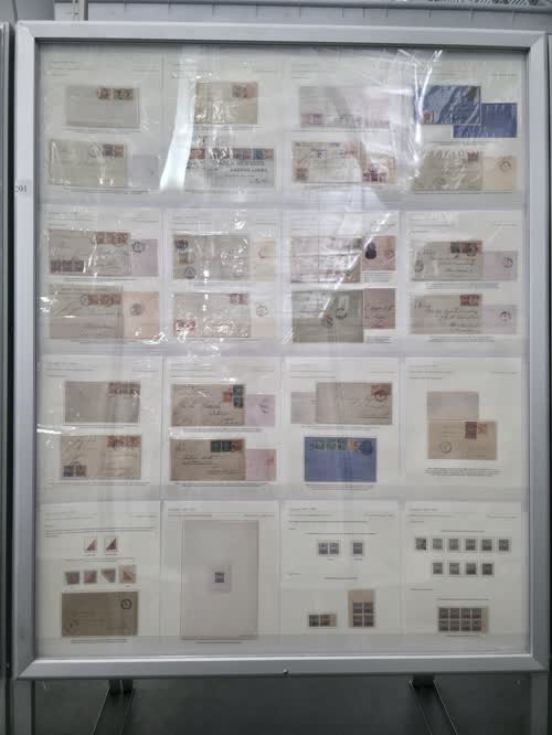 Ecuador 1881-1885 First Issue on Decimal Currency — frame 4201, exhibited by Francisco Cucalon