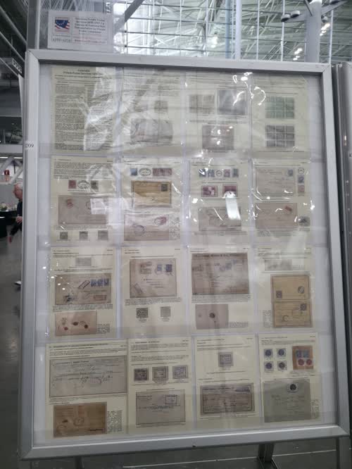 Colombia Private Postal Services 1870-1967 / A Century of Overland Mail Transportation by Private Postal Companies — frame 4209, exhibited by Rainer Fuchs