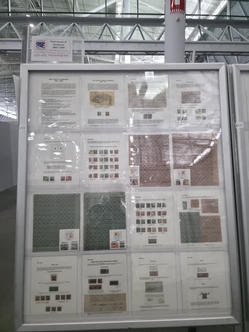 First Issues of Honduras 1865-1889 — frame 4222, exhibited by Kamel Kafati Kafati