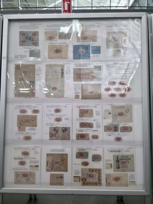 The Peruvian Security Seal for Certified Mail of 1916 — frame 4251, exhibited by Henry Marquez