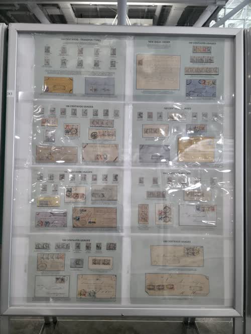 Mexico: The Hidalgo in Profile Issue 1872-74 — frame 4283, exhibited by Fritz A. Aebi
