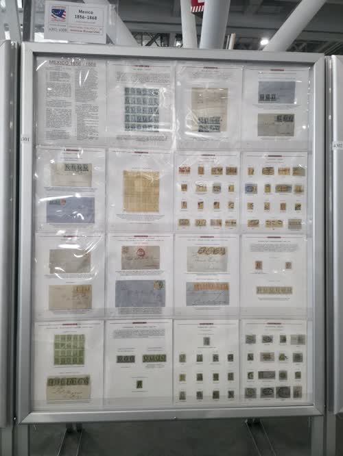 Mexico 1856-1868 — frame 4301, exhibited by Joseph Hackmey