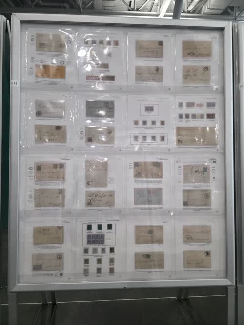 The Perforated Stamps Under the Spanish Dominion in Cuba (1867-1898) — frame 4311, exhibited by Daniel Montes