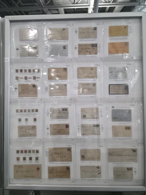 The Perforated Stamps Under the Spanish Dominion in Cuba (1867-1898) — frame 4313, exhibited by Daniel Montes