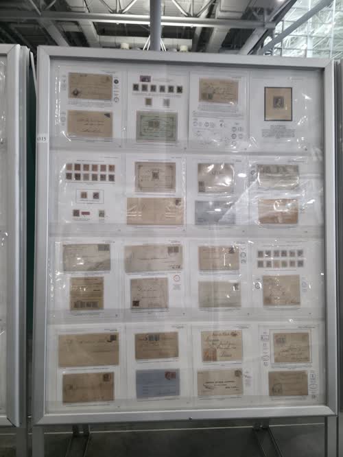 The Perforated Stamps Under the Spanish Dominion in Cuba (1867-1898) — frame 4315, exhibited by Daniel Montes