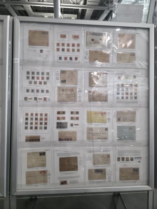 The Perforated Stamps Under the Spanish Dominion in Cuba (1867-1898) — frame 4316, exhibited by Daniel Montes