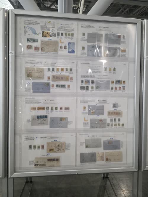 Mexico First Issue of 1856 By District: The 296 Stamp Set Challenge — frame 4334, exhibited by Omar J Rodriguez
