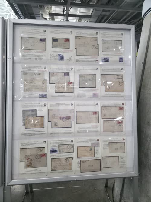 The Postal History of The United States Military Forces In The New Hebrides In WW2 — frame 4398, exhibited by Martin Treadwell
