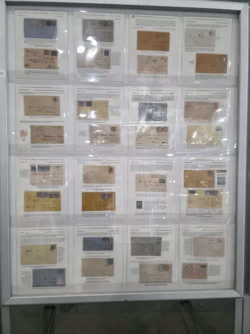 A Country Divided: Effects of the American Civil War on the Mails — frame 4407, exhibited by Daniel J. Ryterband