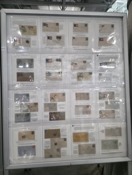 A Country Divided: Effects of the American Civil War on the Mails — frame 4410, exhibited by Daniel J. Ryterband