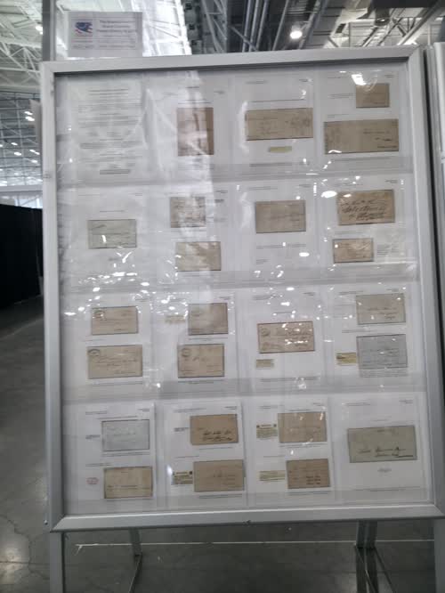 The Massachusetts Island Counties, Postal History to 1890 — frame 4421, exhibited by Douglas N. Clark