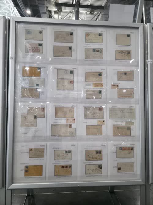 The Massachusetts Island Counties, Postal History to 1890 — frame 4428, exhibited by Douglas N. Clark