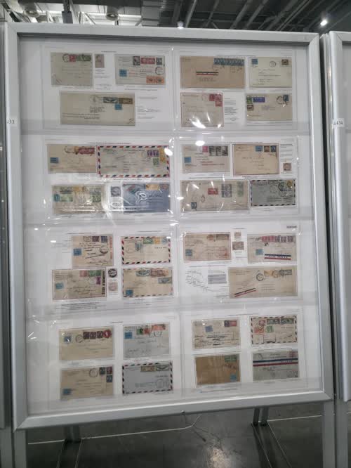 Geographic Expansion of Commercial U.S. Mail to Foreign Destinations via Airmail (1922-41) — frame 4433, exhibited by Murray A. Abramson, MD