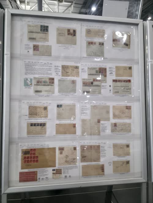 Indonesian Revolution Postal History of Sumatra, 17-Aug-45 to 27-Dec-49 — frame 4463, exhibited by Bryant E. Korn