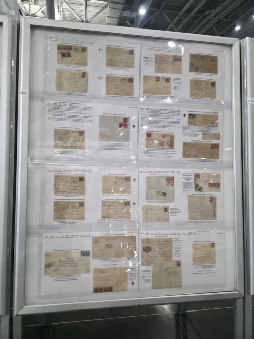 Indonesian Revolution Postal History of Sumatra, 17-Aug-45 to 27-Dec-49 — frame 4464, exhibited by Bryant E. Korn