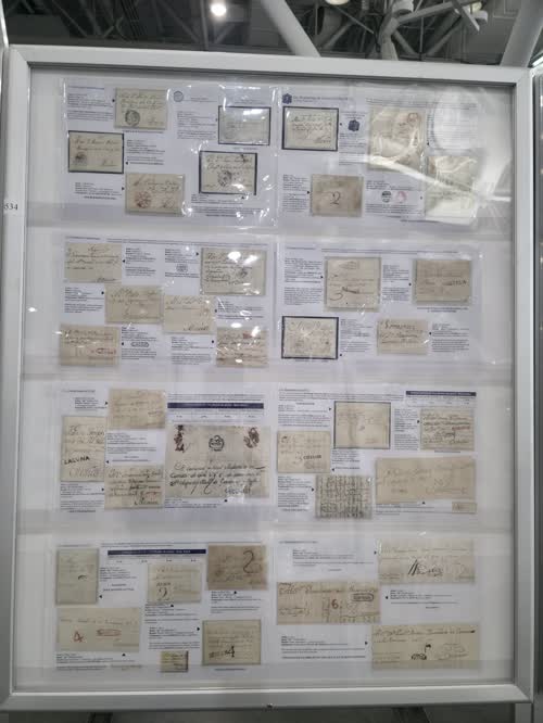 Spanish Colonial Mail in Mexico — frame 4534, exhibited by Jaime Benavides