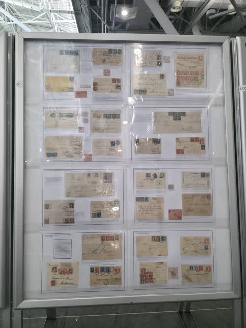 Register Mail from the Argentine Republic until 1910 — frame 4551, exhibited by Carlos Chaves