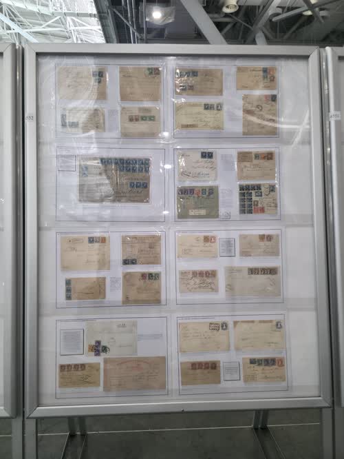 Register Mail from the Argentine Republic until 1910 — frame 4552, exhibited by Carlos Chaves