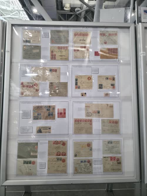 Register Mail from the Argentine Republic until 1910 — frame 4556, exhibited by Carlos Chaves