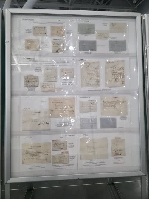 Offices in the Carrera General from Cartagena de Indias to Túquerres, 1770-1859. — frame 4595, exhibited by Darío Diez V.