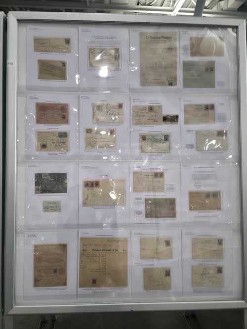 Costa Rica: Postal History of 1901-03 — frame 4598, exhibited by Alvaro Castro-Harrigan