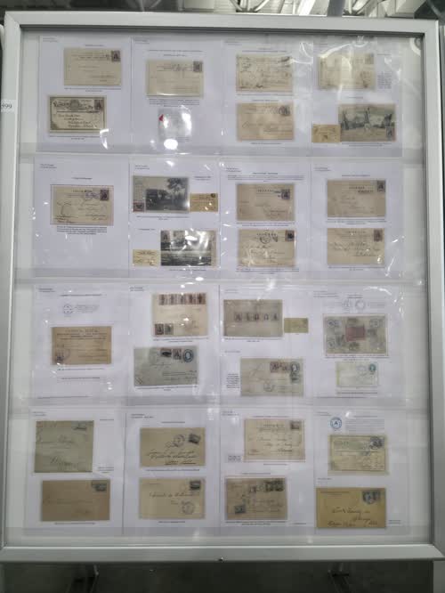 Costa Rica: Postal History of 1901-03 — frame 4599, exhibited by Alvaro Castro-Harrigan