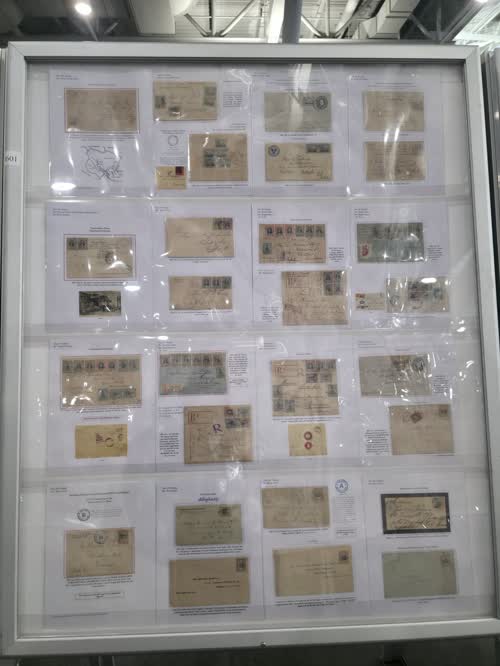 Costa Rica: Postal History of 1901-03 — frame 4601, exhibited by Alvaro Castro-Harrigan
