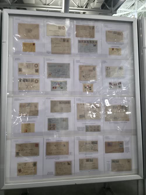 Costa Rica: Postal History of 1901-03 — frame 4602, exhibited by Alvaro Castro-Harrigan