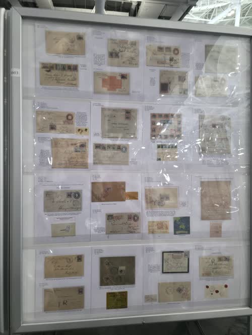 Costa Rica: Postal History of 1901-03 — frame 4603, exhibited by Alvaro Castro-Harrigan