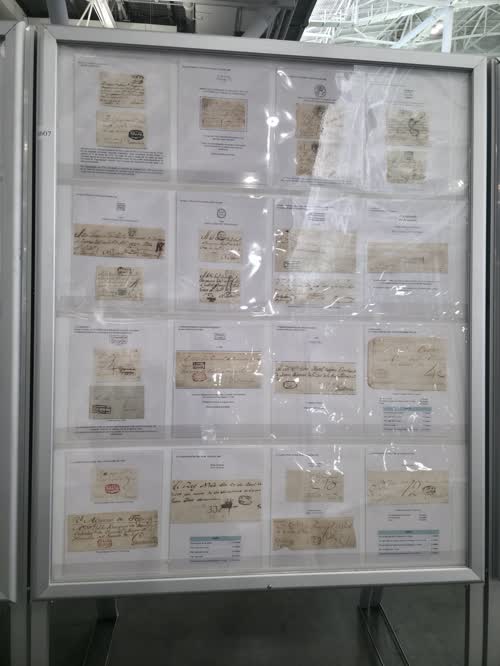 Honduras Pre-Philately — frame 4607, exhibited by Maria Beatriz Diaz