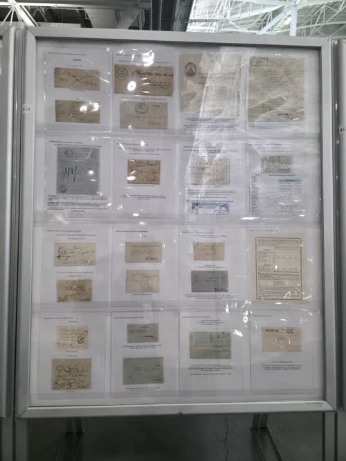 Honduras Pre-Philately — frame 4610, exhibited by Maria Beatriz Diaz