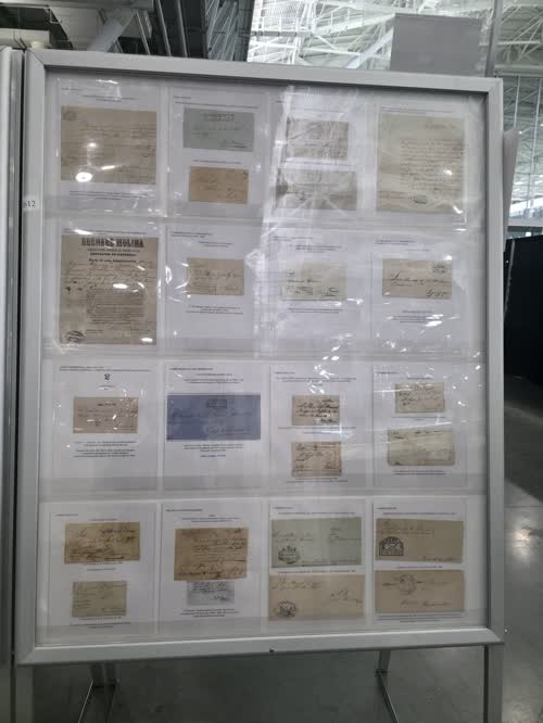 Honduras Pre-Philately — frame 4612, exhibited by Maria Beatriz Diaz