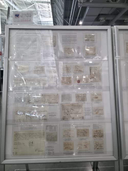 Prestamp Mexico (1749-1856): Routes, Rates and Markings — frame 4613, exhibited by David Braun