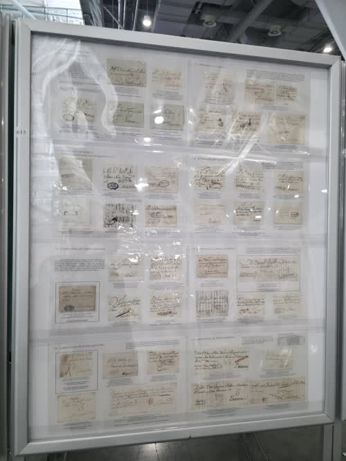 Prestamp Mexico (1749-1856): Routes, Rates and Markings — frame 4615, exhibited by David Braun