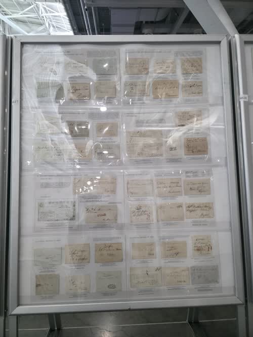 Prestamp Mexico (1749-1856): Routes, Rates and Markings — frame 4617, exhibited by David Braun