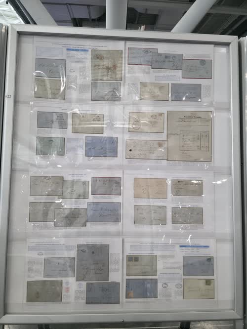 One Hundred Years of Peruvian Maritime Mail — frame 4622, exhibited by Guillermo Llosa