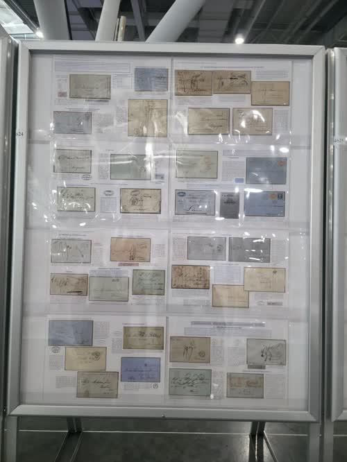 One Hundred Years of Peruvian Maritime Mail — frame 4624, exhibited by Guillermo Llosa