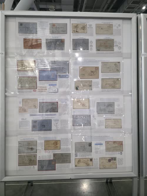 One Hundred Years of Peruvian Maritime Mail — frame 4626, exhibited by Guillermo Llosa