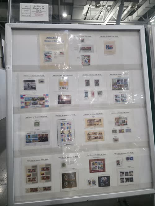 Cancellations of the Canadian Province of Nova Scotia on Saint-Pierre and Miquelon Stamps — frame 4629, exhibited by Loic Detcheverry