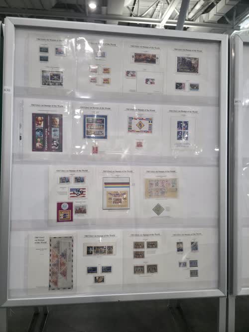 Cancellations of the Canadian Province of Nova Scotia on Saint-Pierre and Miquelon Stamps — frame 4630, exhibited by Loic Detcheverry