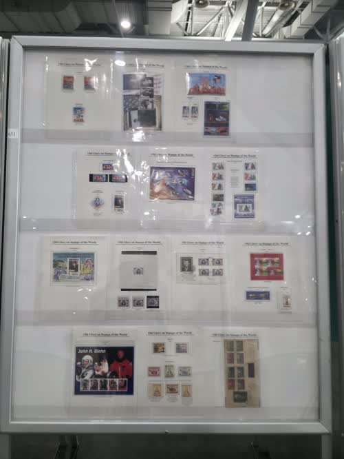 Cancellations of the Canadian Province of Nova Scotia on Saint-Pierre and Miquelon Stamps — frame 4631, exhibited by Loic Detcheverry