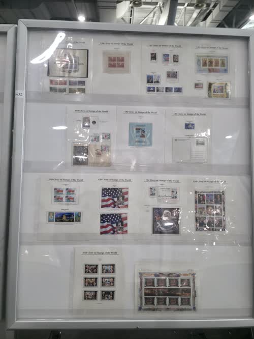 Cancellations of the Canadian Province of Nova Scotia on Saint-Pierre and Miquelon Stamps — frame 4632, exhibited by Loic Detcheverry