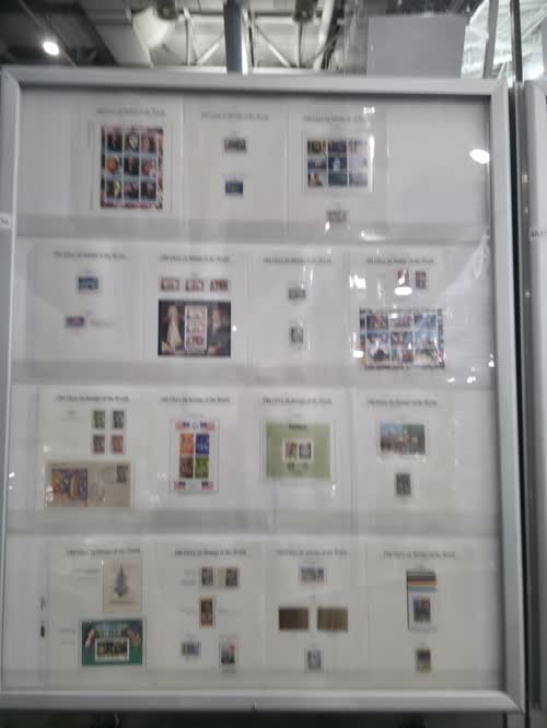 Cancellations of the Canadian Province of Nova Scotia on Saint-Pierre and Miquelon Stamps — frame 4636, exhibited by Loic Detcheverry
