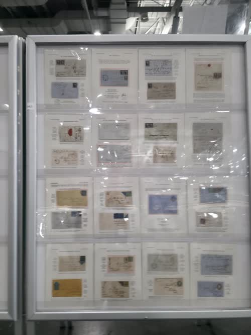Nova Scotia Colonial Postal History — frame 4663, exhibited by Robert  Foster