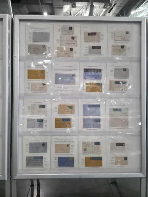 Nova Scotia Colonial Postal History — frame 4664, exhibited by Robert  Foster