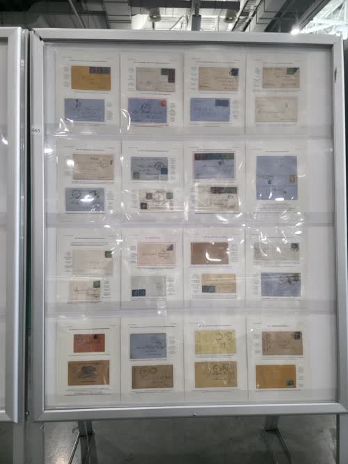 Nova Scotia Colonial Postal History — frame 4665, exhibited by Robert  Foster