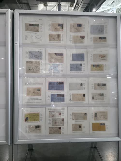 Nova Scotia Colonial Postal History — frame 4666, exhibited by Robert  Foster