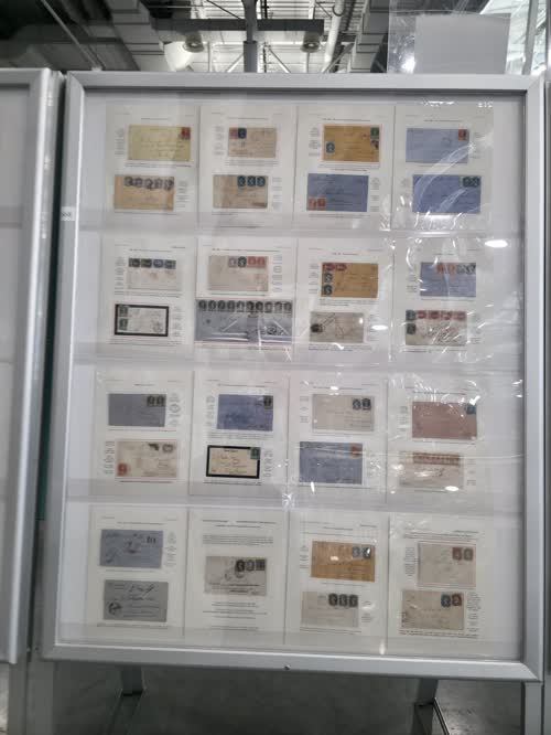 Nova Scotia Colonial Postal History — frame 4668, exhibited by Robert  Foster